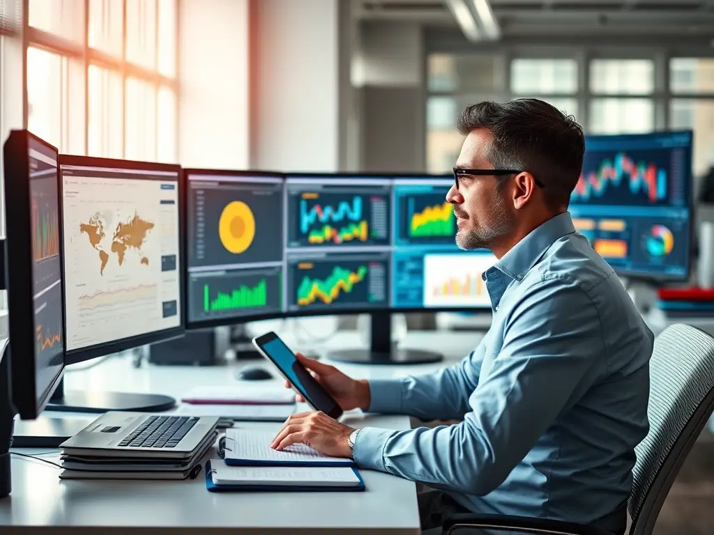 A dynamic chart illustrating a 50% increase in qualified leads for a B2B software company after Wanna Scale?'s strategic consulting and marketing automation.
